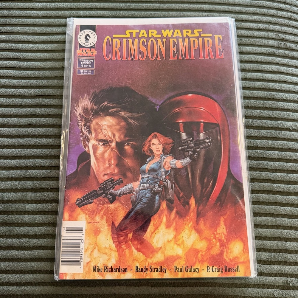 Dark Horse Star Wars Crimson Empire 4 1998 Comic Book Kir Kanos Dave Dorman Art